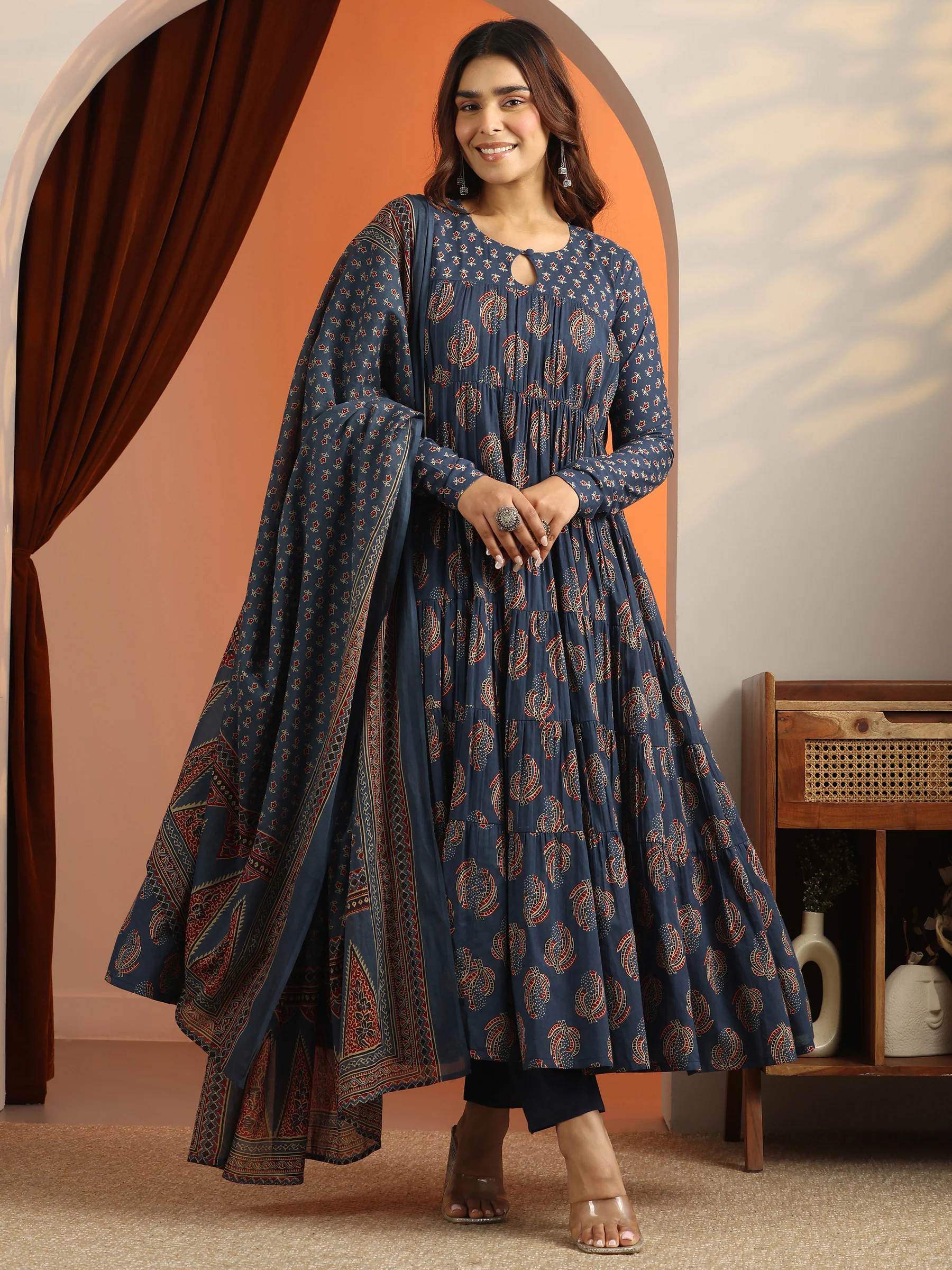 Printed Daily Wear Anarkali